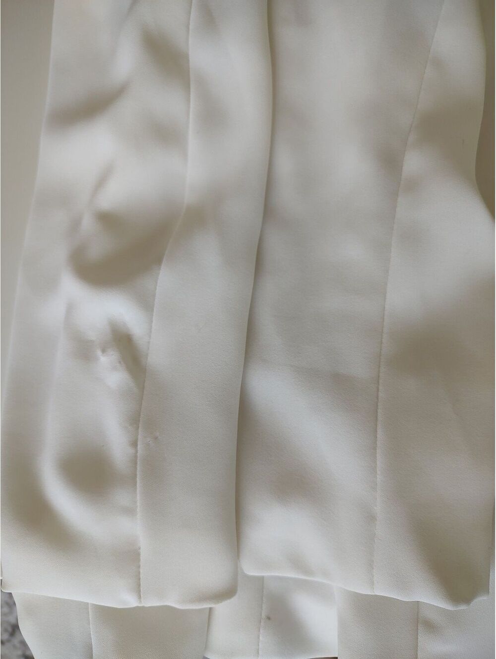 H&M Women's White Blazer Jacket Size US - Picture 8 of 8